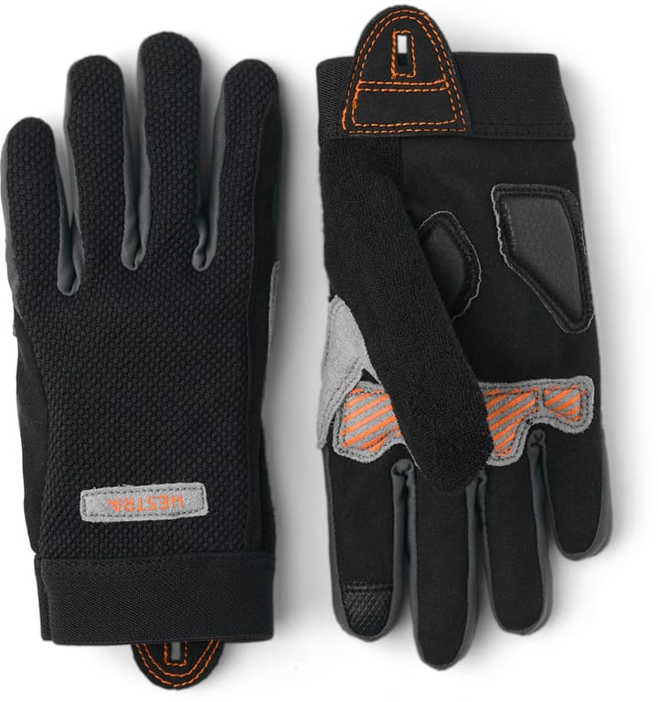 Hestra Bike Guard Jr. Long - 5 Finger Svart Hestra